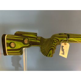 EX DEMO GRS SPORTER HOWA SHORT ACTION BLACK GREEN RIFLE STOCK